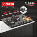 Vidiem VOGUE V1 3-Burner Gas Cooktop ( Black )