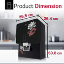 LG 8L RO+UV+Mineral Booster Water Purifier with Steel Tank, Black (WW156RTTB.CBTQEIL)