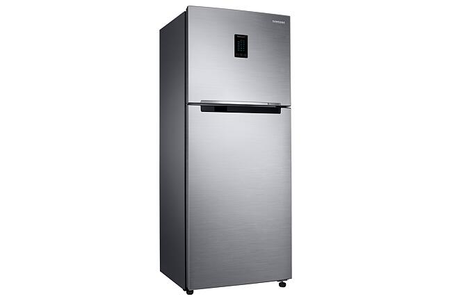 Samsung 301L 2 Star Inverter Frost-Free Convertible 5 In 1 Double Door Refrigerator Appliance (RT34C4522S8-HL,Elegant Inox 2023)