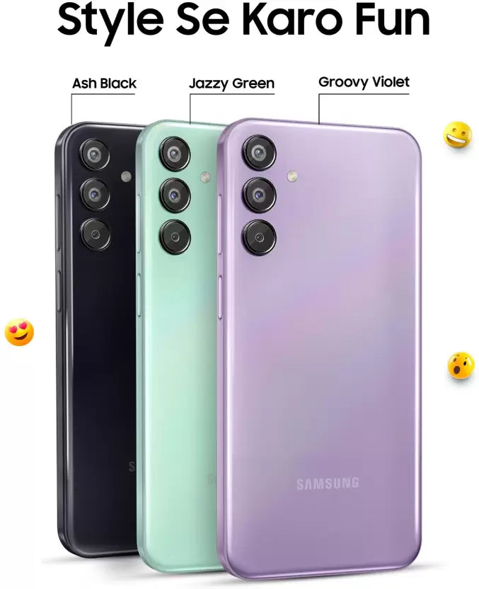 Samsung Galaxy F15 5G | 6GB+128GB | Jazzy Green