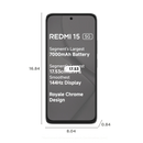 Redmi 15 5G | 8G+128GB | FROSTED WHITE