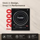 Prestige 2000-Watt Induction Cooktop with Touch Panel (PIC 2.0 V2)