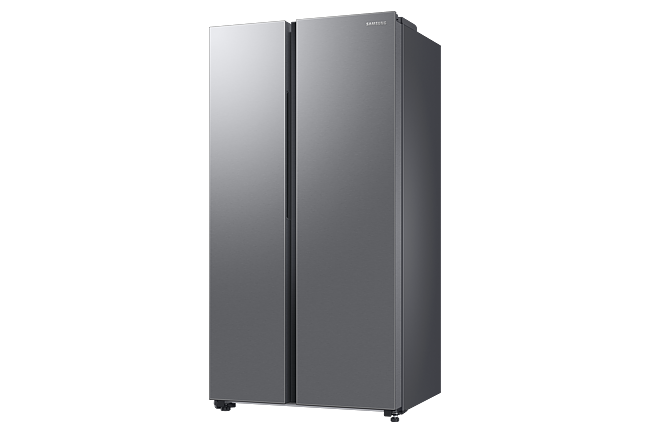Samsung 653L WI-FI Enabled SmartThings Side By Side Inverter Refrigerator  (RS76CG8113SLHL, EZ Clean Steel) - Velan Store