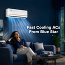 Blue Star 1.5 Ton 2 Star Non-Inverter Split AC (FA218TXU)