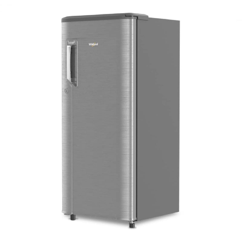Whirlpool Icemagic Powercool 184L 3 Star Single-Door Refrigerator - Steel (72511)