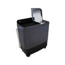 Haier 8.5 Kg 5 Star Oxyi Dry Technology Semi Automatic Top Loading Washing Machine (HTW85-186BBK)