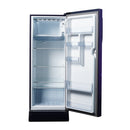 Haier 215L, 3 Star Purple xsenia Single Door Refrigerator (HRD-2353PPXA-P)