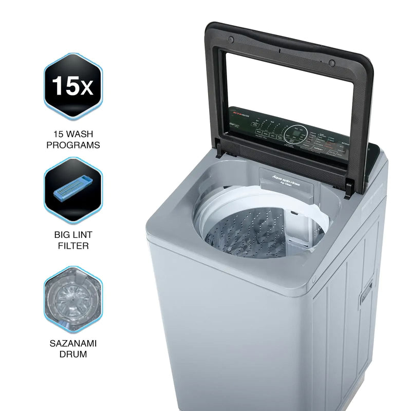 Panasonic 7 kg Fully Automatic Top Load Washing Machine In-built Heater, Silver( NA-F70V10LRB )