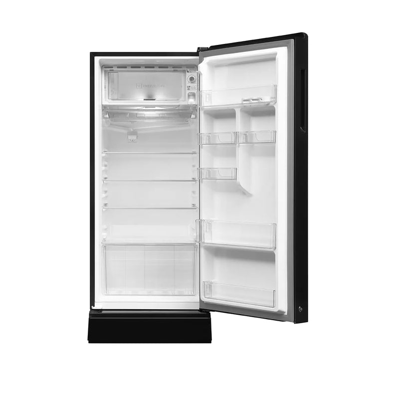 Haier 190 L, 3 Star, Wave Glass Finish, Direct Cool Single Door Refrigerator with Base Drawer (HRD-2103PWG-P)