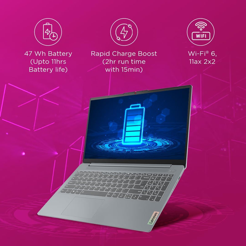 Lenovo IdeaPad Slim 3 15IAH8 | Intel Core i5 | 12th Gen Laptop (16GB+512GB SSD +Windows 11)