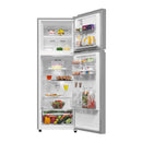 Haier 240L, 2 Star Brushline Silver Double Door Refrigerator (HRF-2902IEBSA-P)