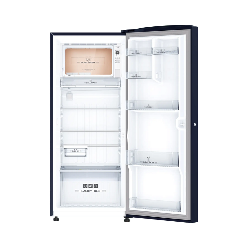 IFB 222L, 3 Star, Direct Cool Single Door Refrigerator (METAL-COOL IFBDC-2483FBH)
