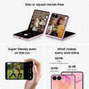 Samsung Galaxy Z Flip8 5G | 12GB + 256GB | Cream