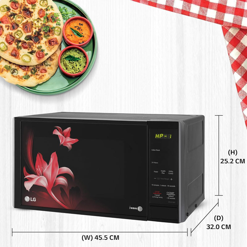 LG 20 L Solo Microwave Oven (MS2043BR.DBKQILN)