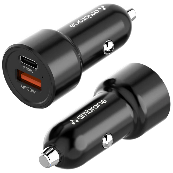 Ambrane 60W Fast Charging Car Charger (AMBRANE - CAR CHARGER CAR CONNECT)