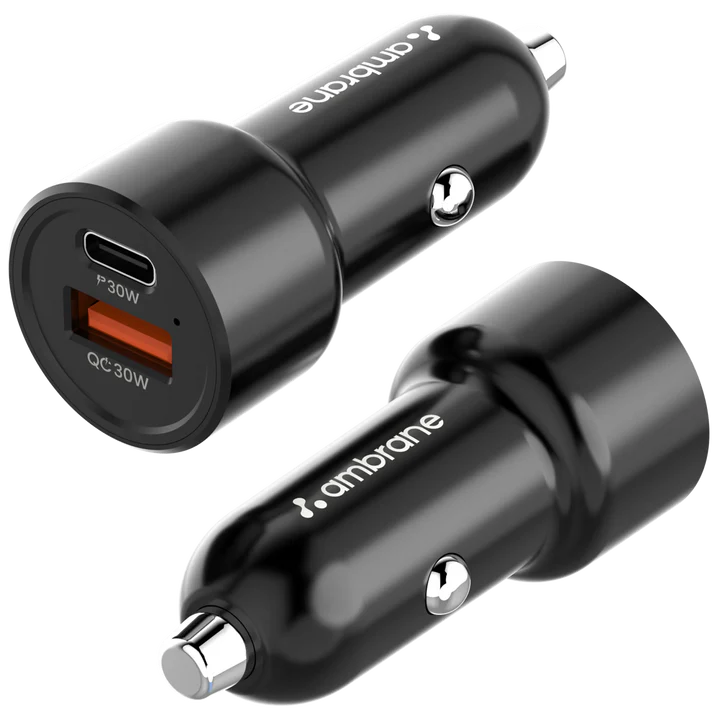 Ambrane 60W Fast Charging Car Charger (AMBRANE - CAR CHARGER CAR CONNECT)