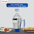 Preethi Blue Leaf Gold 5.0 MG279 Mixer Grinder 750W Motor 3 Jars