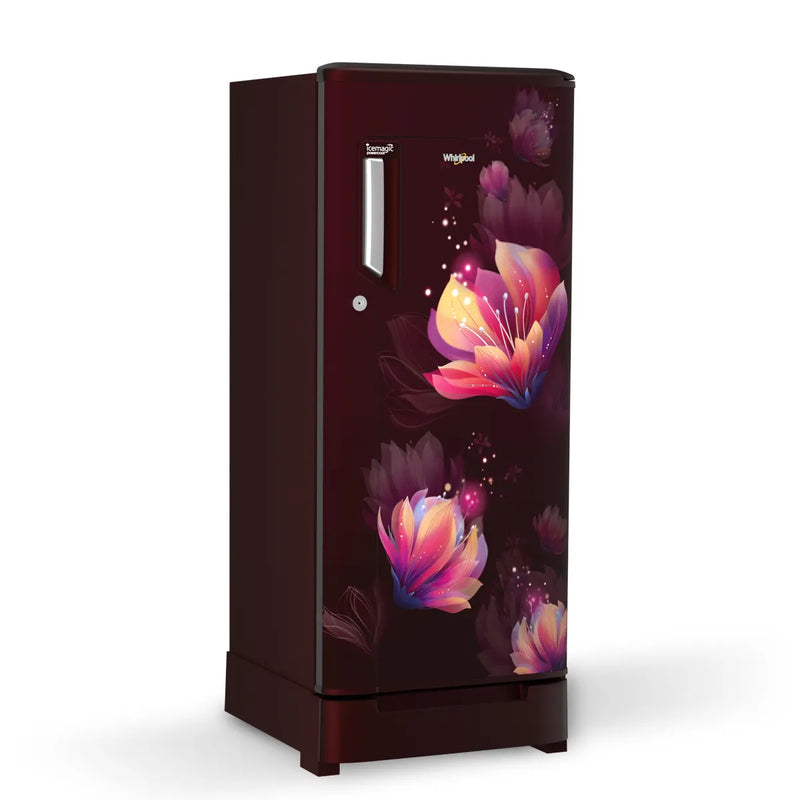 Whirlpool Icemagic Powercool 184L 2 Star Single Door Refrigerator with base drawer - Belita (73215)