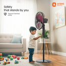 Orient 400MM Stand 37 Neo High Speed Pedestal Fan - Black