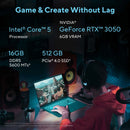 ASUS Gaming V16, Gaming Laptop, Intel Core 5 210H (16GB/512GB/RTX 3050/40.64 cms (16) FHD+/Windows 11 Home/Office Home 2024) - V3607VJ-TK227WS
