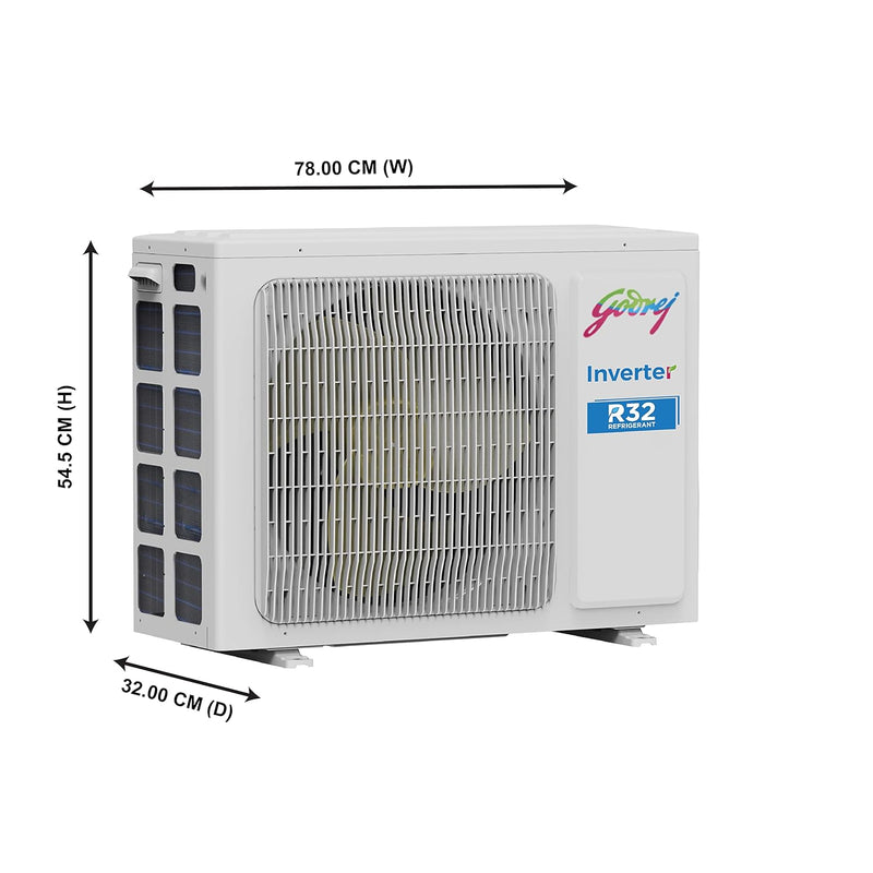 Godrej 1 Ton 3 Star Inverter Split AC (AC 1T SIC 12ITC3-WYR   SPLIT 3S)