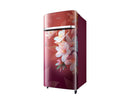 Samsung 189 L, 5 Star Single Door Refrigerator with Horizontal Curve Design (RR21H2G25WR/HL)