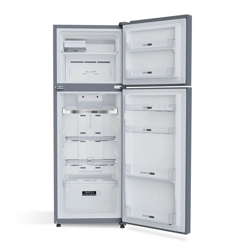 Whirlpool Intellifresh 235L 2 Star Frost Free Double-Door Refrigerator (21878) Arctic Steel