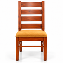 Darling Calia Dining Table, Mahogany Wood with Tile Top