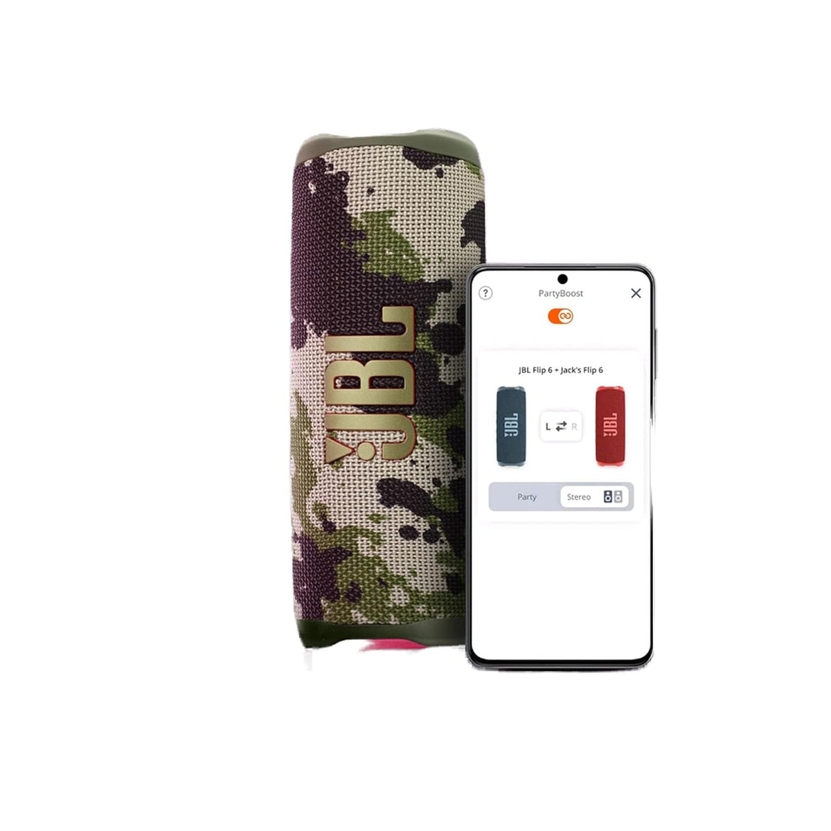 JBL Flip 6 Wireless Portable Bluetooth Speaker Pro Sound (JBSP0464 - J