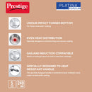 Prestige SS Platina Pop Cookware Fry Pan 240 mm