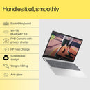 HP Laptop 15.6 Inch, 16GB RAM + 512GB SSD | AMD Ryzen™ 5-7430U processor |  AMD Radeon™ Graphics | Windows 11 Home, Silver (15-fc0389AU)