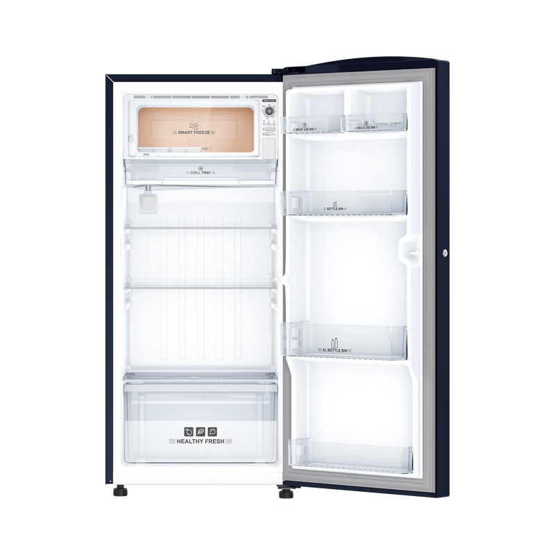 IFB 187L, 3 Star, Direct Cool Single Door Refrigerator (METAL-COOL IFBDC-2133FBH)