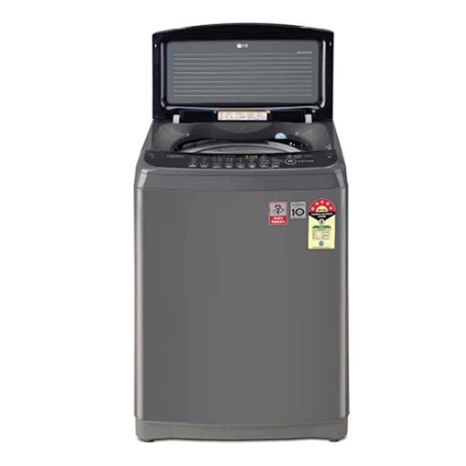 LG 8 Kg 5 Star Inverter TurboDrum Fully Automatic Top Loading Washing Machine (T80AJMB1Z.ABMQEIL)