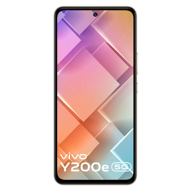 Vivo Y200e 5G (Saffron Delight, 8GB RAM, 128GB Storage)