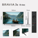 Sony 139 cm (55 inch) 4K Ultra HD Bravia 3 Smart TV (K-55XR35M2 IN5)