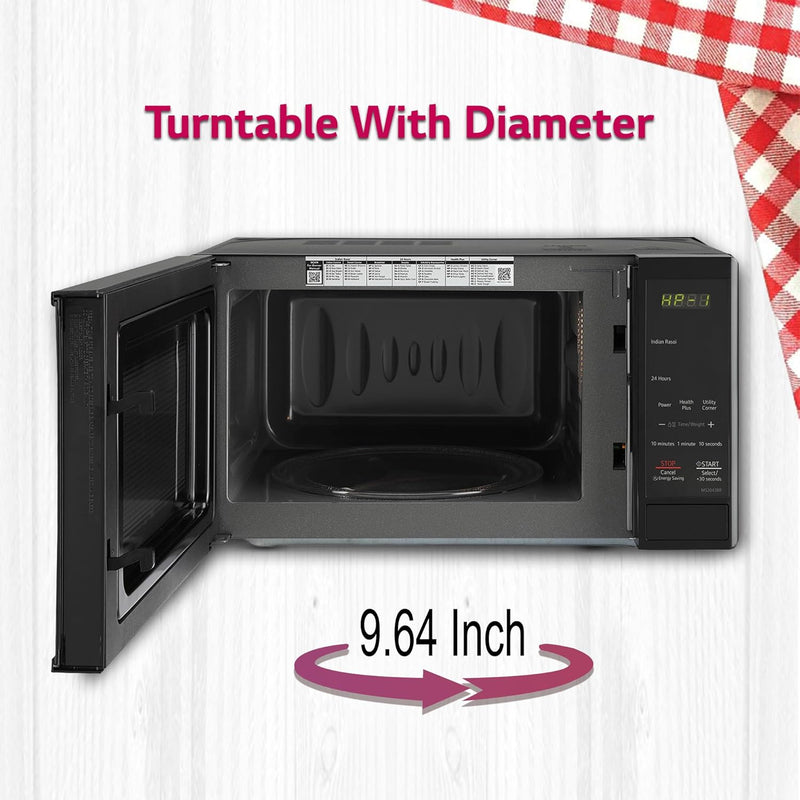 LG 20 L Solo Microwave Oven (MS2043BR.DBKQILN)