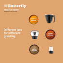 Butterfly ZieraBlack 1000 Watt 6 Jars Mixer Grinder 23000 RPM, Black