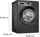 Bosch 9Kg Fully Automatic Front Load with In-built Heater Grey (WGA242IRIN)