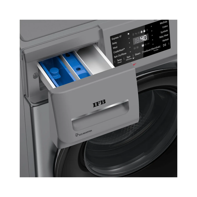 IFB Senorita MSN 6512K Front Load Washing Machine 6.5 Kg | 1200 rpm | Metallic Silver (SENORITA MSN 6512K)