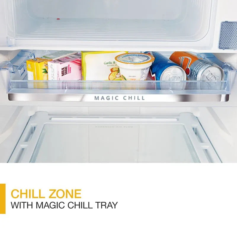 Whirlpool Icemagic Pro 207L 3 Star Single-Door Refrigerator - Steel (72615) Alpha Steel