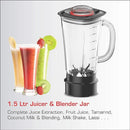 Vidiem Jumbo Juice 1000W Juicer Mixer Grinder - Black