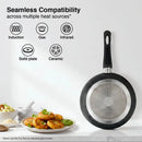 Prestige Omega Deluxe Granite Fry Pan, 240mm, Black