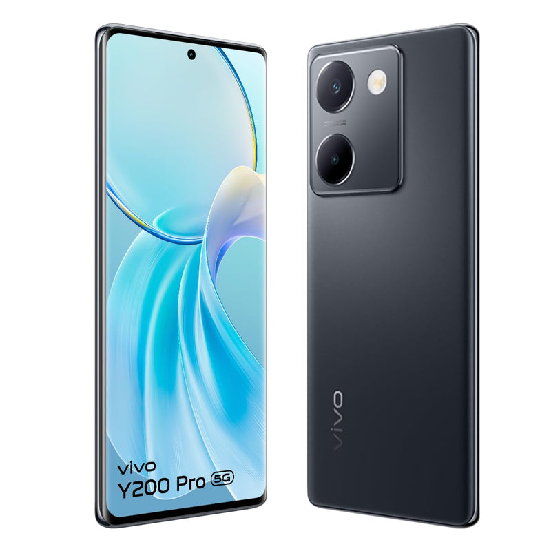 Vivo Y200 Pro 5G 8GB RAM, 128GB Storage, Silk Black