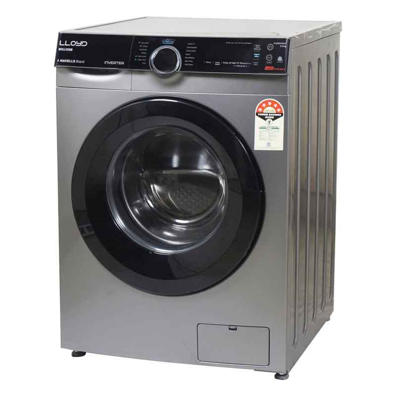 Lloyd 8.0 kg Fully Automatic Front Load Washing Machine (GLWMF80DK1)