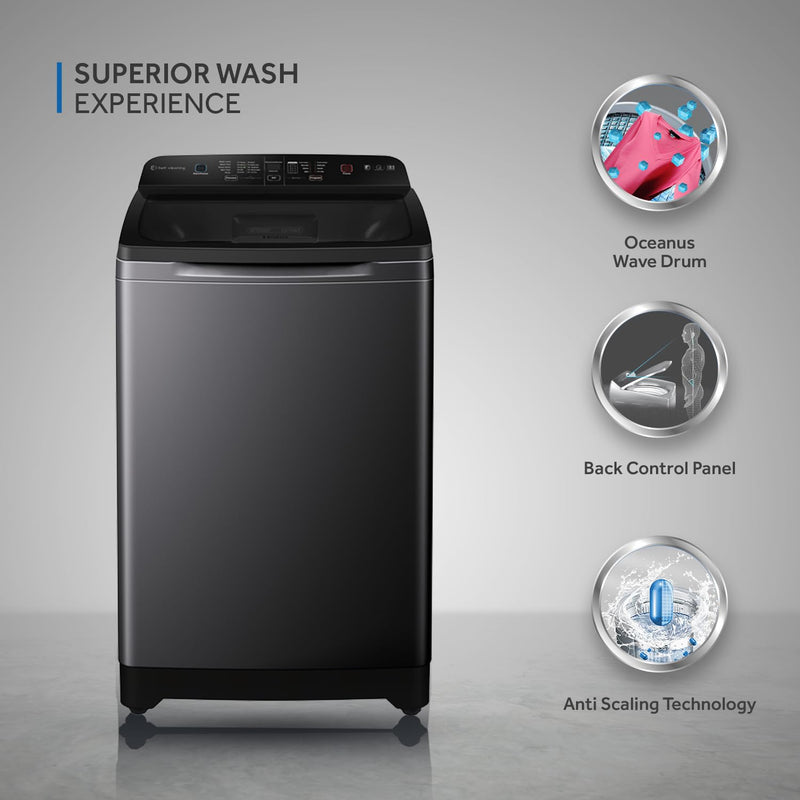 Haier 9 Kg 5 Star Fully Automatic Top load Washing Machine (HSW90-678ES8)