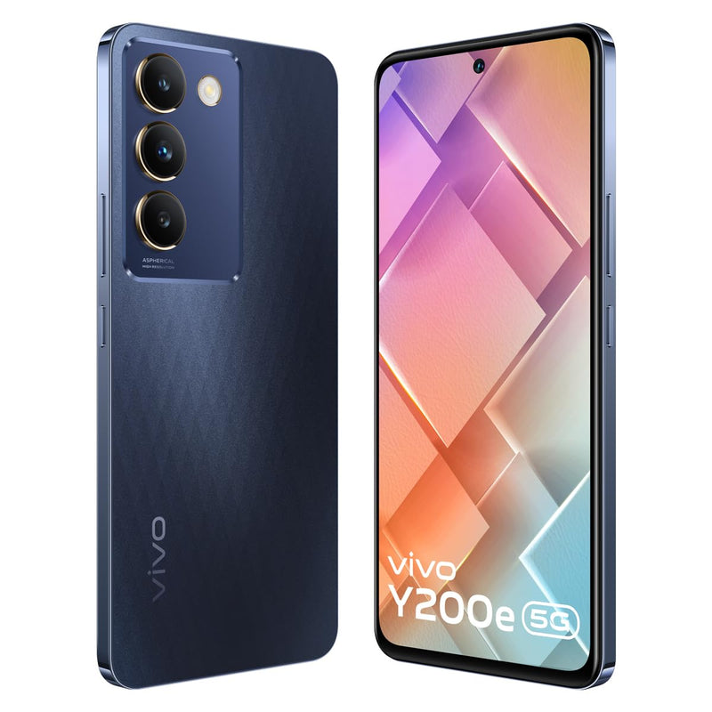 Vivo Y200e 5G (Black Diamond, 6GB RAM, 128GB Storage)