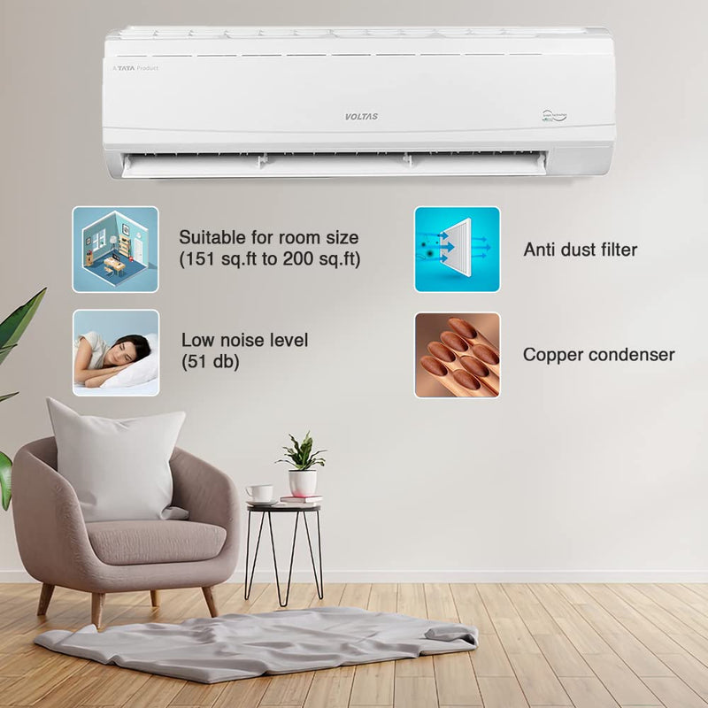 Voltas 2 Ton 3 Star Fixed Speed Split AC (VOLTAS SAC 243 VECTRA PLUS)