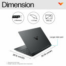 HP Victus 15.6 Inch, Gaming Laptop, 16GB RAM + 512GB SSD | 13th Generation Intel® Core™ i5 processor |  RTX 2050 4GB 16 GB DDR4 RAM | Windows 11 Home, Silver (15-fa2703TX)