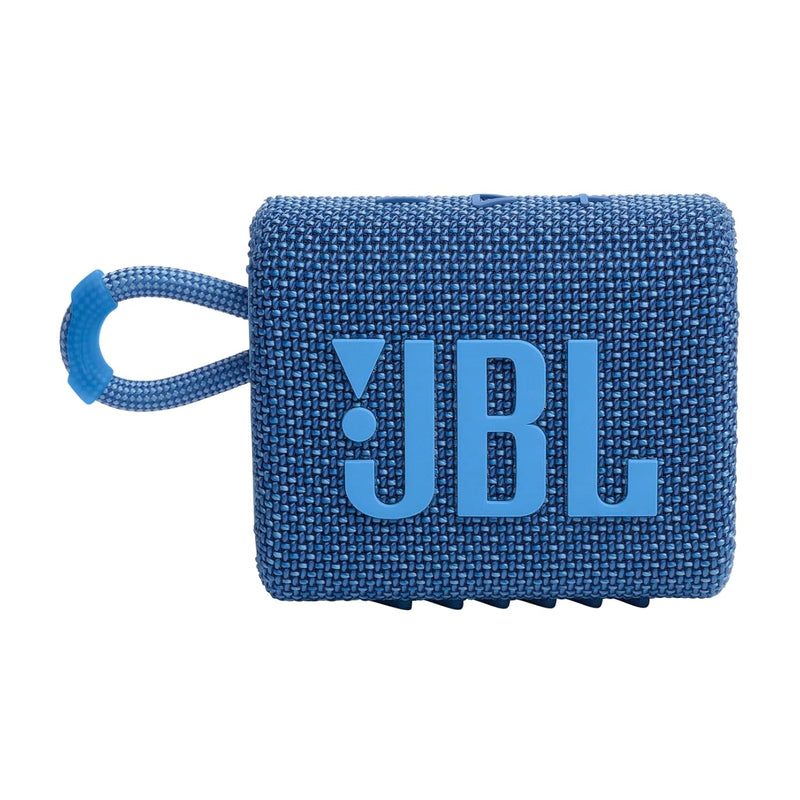 JBL Go 3 Eco: Portable Speaker with Bluetooth (JBSP0547 - JBL GO3 ECO PORTABLE BT SPEAKER - BLUE)