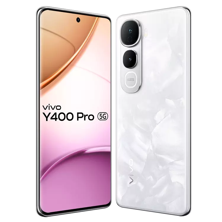 VIVO Y400 PRO 5G | 8G+256GB | FREESTYLE WHITE